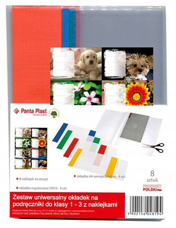 Wyprawka Bambino Szkolna Duży Zestaw do szkoły + OKŁADKI NA PODRĘCZNIKI