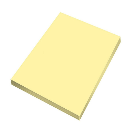 Maestro Papier Brystol kolorowy A4 160g Żółty 50 ark