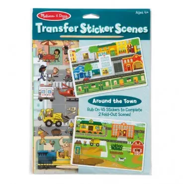 Melissa& Doug Naklejki Ulica Pojazdy Miasto