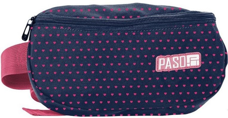 PASO Saszetka na pas PPMW19-510 Serduszka