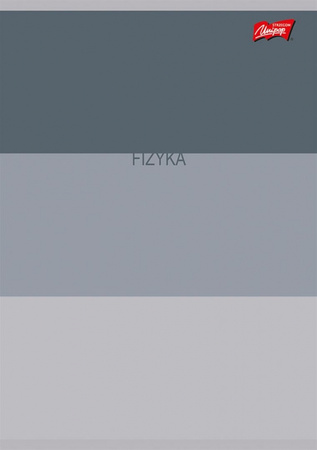 Zeszyt A5 60k krata laminowany Fizyka ściąga College Stripes, Unipap