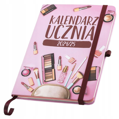 Kalendarz 2024/2025 B6 ucznia TNS kosmetyki