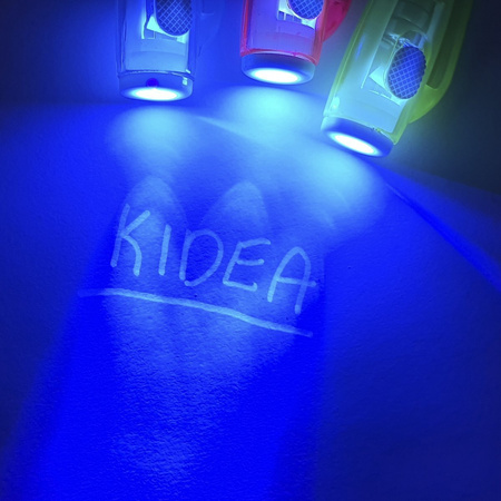 Kidea Szpiegowski Długopis Widoczny pod UV LED 