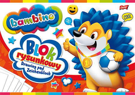 Bambino Wyprawka Szkolna Kredki Flamastry Bloki