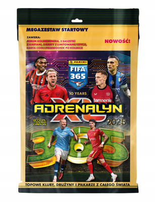 PANINI FIFA 365 2025 Adrenalyn XL Megazestaw startowy 01467