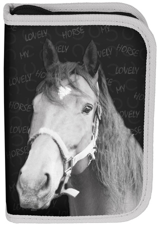 PASO Piórnik bez Wyposażenia PP19KO-001BW Koń Lovely Horse