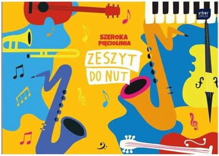 Zeszyt do nut B5 16k Mix Wzorów